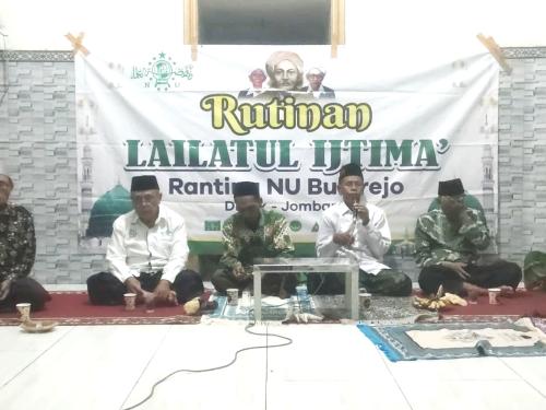Rajut Ukhuwah di Bulan Rajab, PRNU Bulurejo Gelar Lailatul Ijtima’