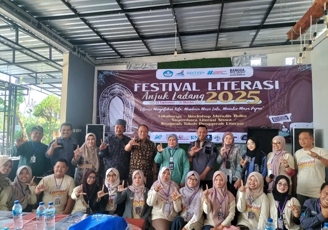 Kaum Muda NU dalam Festival Literasi Anjuk Ladang 2025
