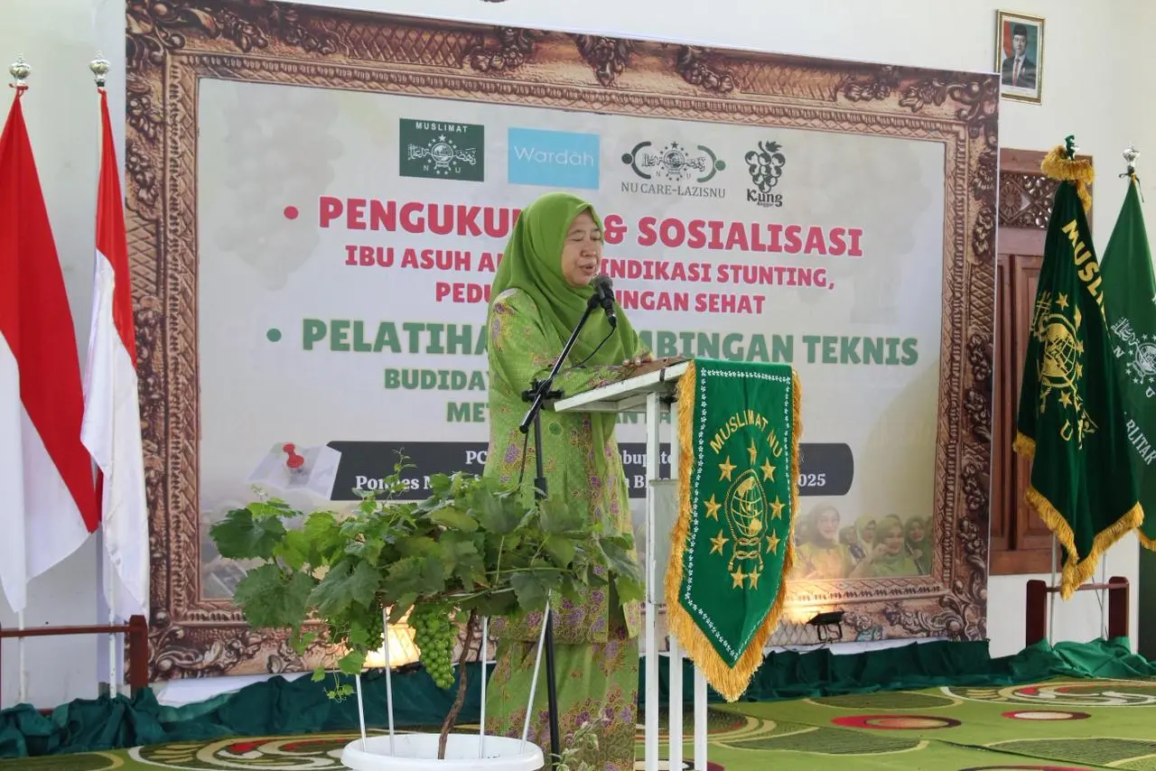Peringati HSN 2025, Muslimat NU peduli stunting dan Kembangkan budidaya Anggur