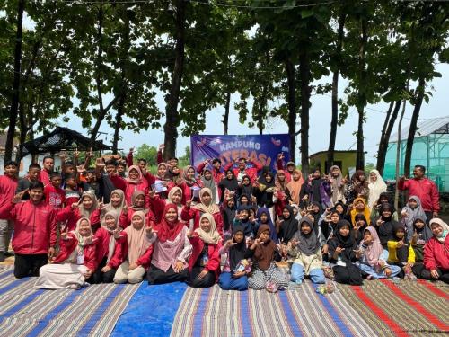 "Kampung Literasi", Inisiasi Mahasiswa Undar Jombang Perkuat Keterampilan Baca Tulis Anak-Anak