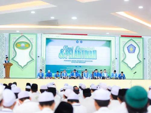Ngaji Organisasi dan Pelantikan BEMTI Jadi Ruang Pembentukan Pemimpin Berbasis Khidmah
