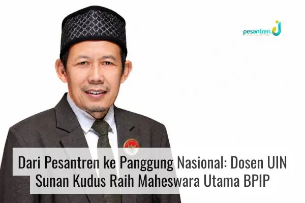 Dari Pesantren ke Panggung Nasional: Dosen UIN Sunan Kudus Raih Maheswara Utama BPIP