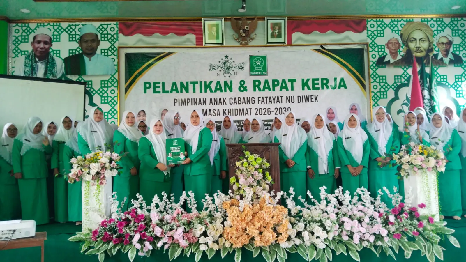Fatayat NU Diwek Mantapkan Langkah melalui Pelantikan dan Rapat Kerja