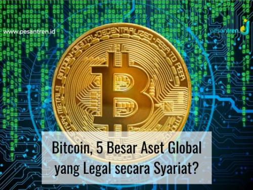 Bitcoin, 5 Besar Aset Global yang Legal secara Syariat?