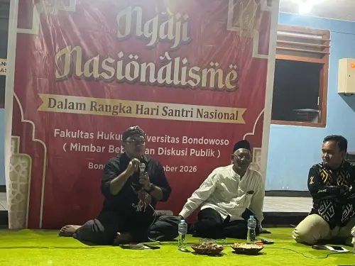 Ngaji Nasionalisme UNIBO Bahas Sejarah Hari Santri Nasional dan Peran Ahmad Basarah