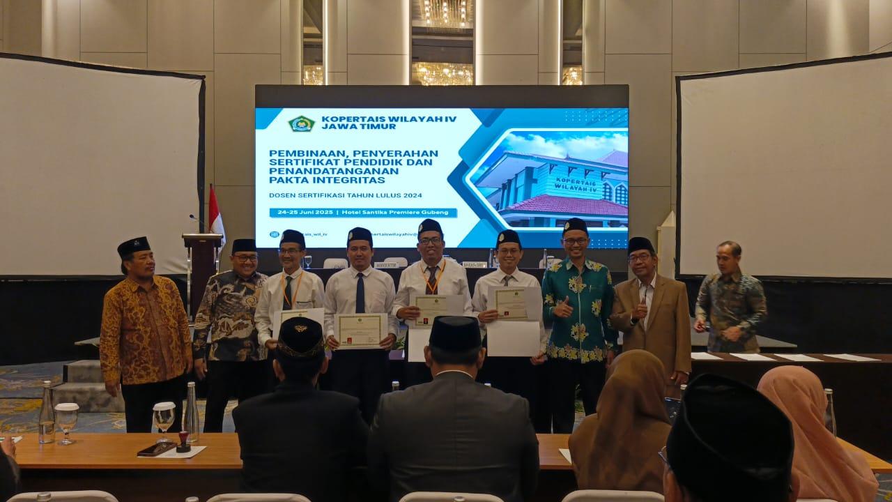 IAI At Taqwa Bondowoso Panen Sertifikasi Dosen, Empat Nama Tambah Deretan Lektor Profesional