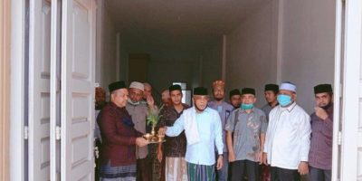 katib syuriah pwnu aceh meresmikan sekretariat pcnu aceh besar