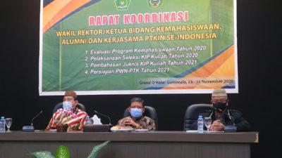 Gelar Rakor di Gorontalo, Warek III PTKIN Diminta Kembangkan Carier Center