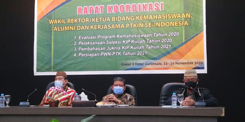 Gelar Rakor di Gorontalo, Warek III PTKIN Diminta Kembangkan Carier Center