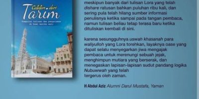 Kisah Wali dan Buku "Catatan dari Tarim"