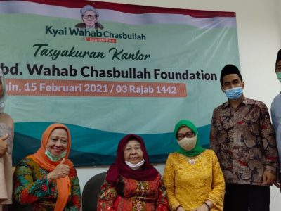 Peresmian Kantor Kyai Wahab Foundation di Jakarta