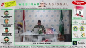 Kyai Wahab Foundation bersama PCNU Jakarta Pusat Gelar Webinar dan Peluncuran Buku KH Abdul Wahab Chasbullah