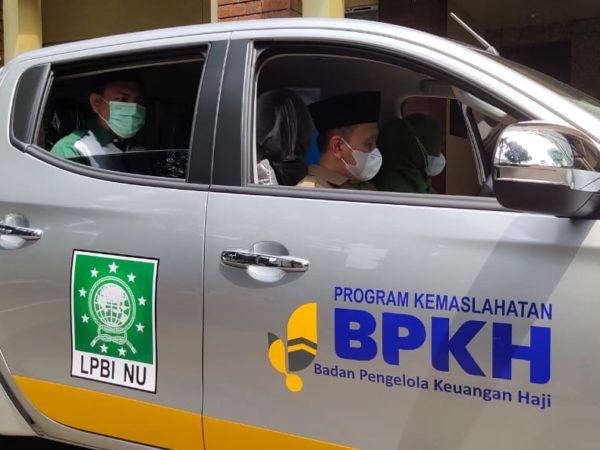 Dukung LPBI NU Hadapi Bencana, BPKH Beri Bantuan Mobil Rescue