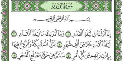 Membaca Keindahan Bahasa Surat al-Qadr dengan Kaca Mata Balaghah