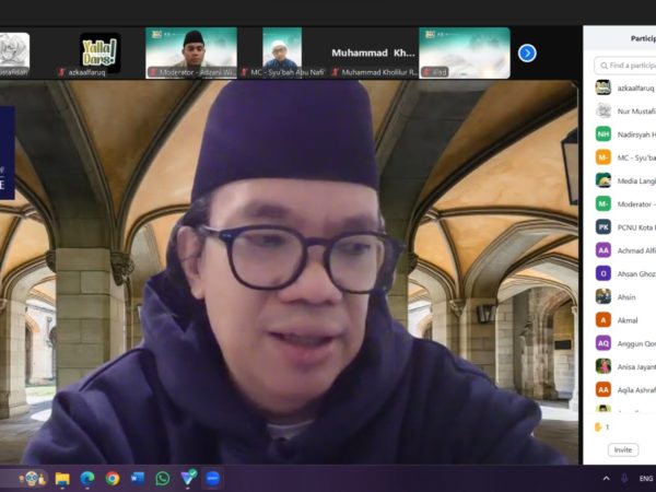 PCINU Suriah Gelar Webinar Hari Santri: Gus Nadir Ajak Santri Indonesia Menjadi Teladan Dunia