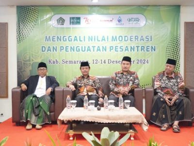 Peran Strategis Pesantren Dalam Moderasi Agama